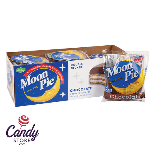 Chocolate Moon Pies Double Decker - 9ct CandyStore.com