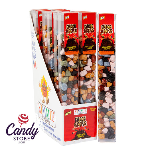 Chocorocks Gemstones Candy - 12ct  Tubes