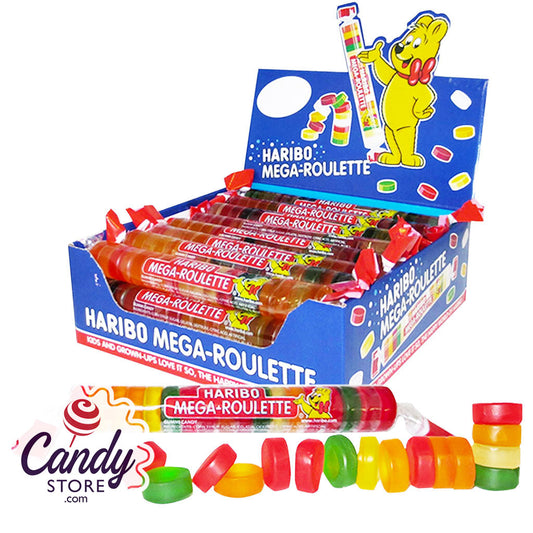 Haribo Mega Roulette Gummi Candy - 24ct CandyStore.com