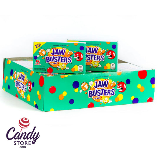 Jaw Busters Jawbreakers Candy Mini Boxes - 24ct CandyStore.com