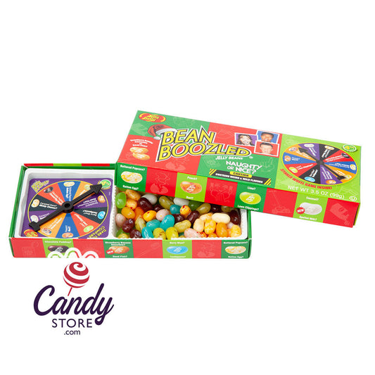 Jelly Belly Beanboozled Jelly Beans Naughty And Nice Spinner Boxes - 10ct CandyStore.com