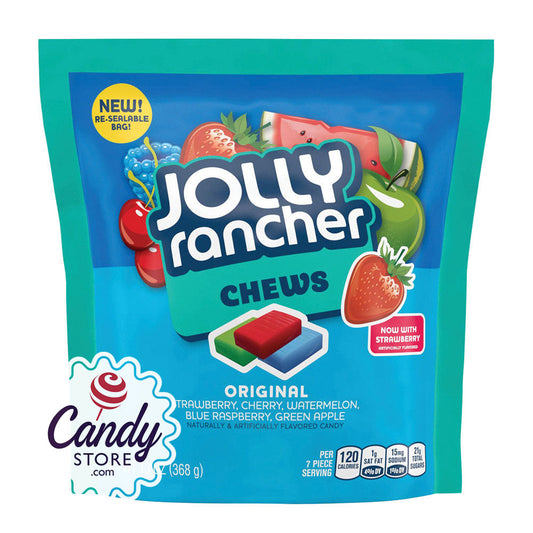 Jolly Rancher Original Fruit Chews 13oz Pouch - 8ct CandyStore.com