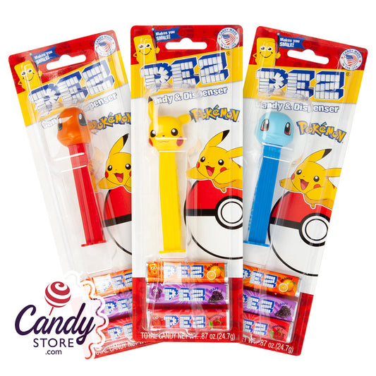 Pez Pokemon Assortment Blister Packs - 12ct