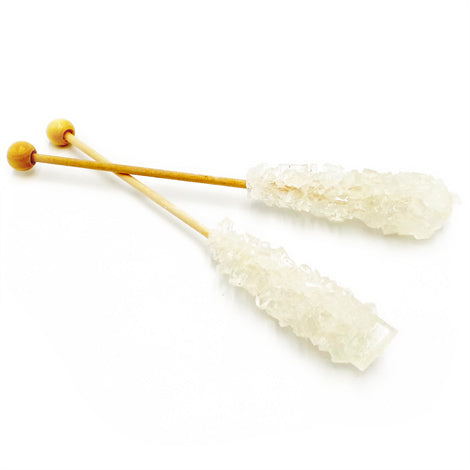 White Rock Candy Swizzle Sticks - 72ct CandyStore.com